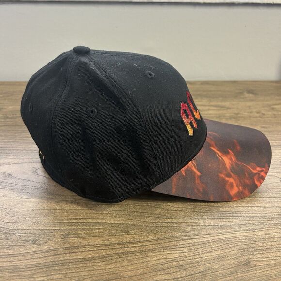 AC/DC Fitted HTH Cap Highway To Hell Hat Flames Fire Concept One Y2K - Picture 3 of 10